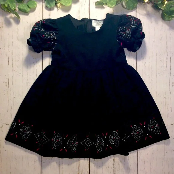LOFT | Dresses | Ann Taylor Loft Girls Folk Embroidered Black Dress | Poshmark LOFT | Dresses | Ann Taylor Loft Girls Folk Embroidered Black Dress | Poshmark